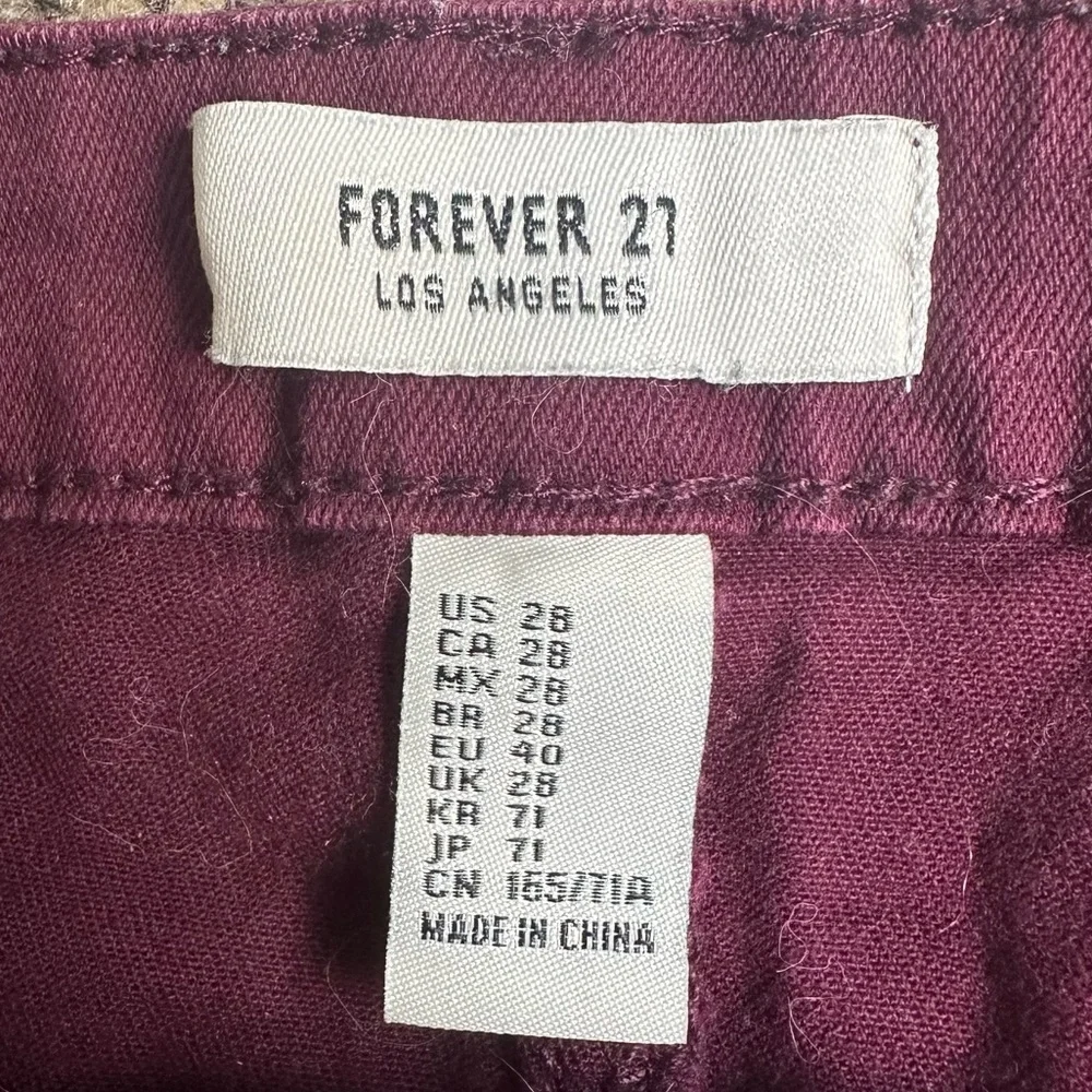Forever 21 Button Down Denim Skirt